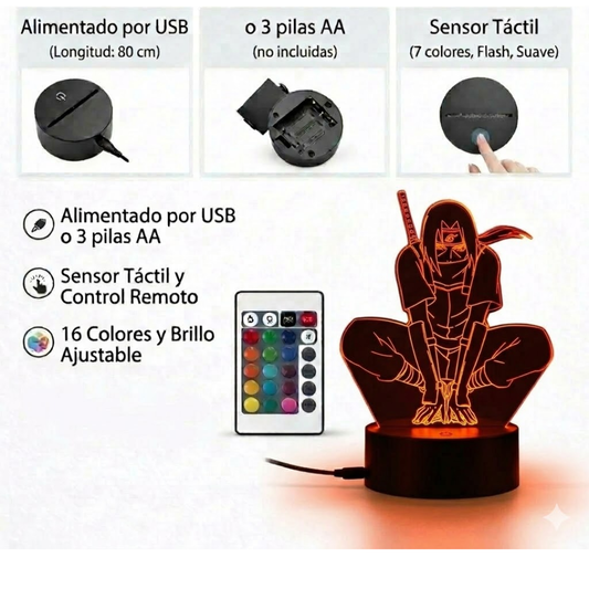 Lampara Luminosa de Naruto